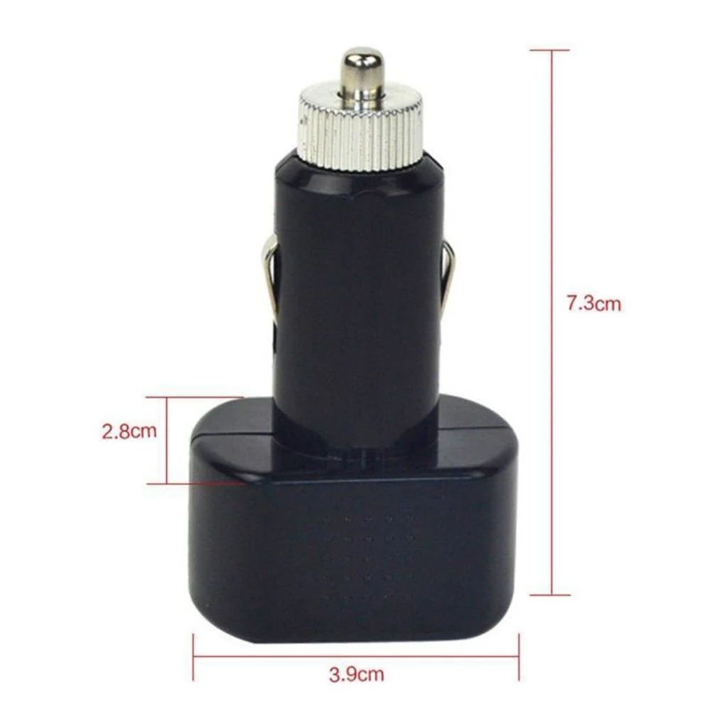 Auto Batterij Monitor Voltmeter Led Digitale Sigarettenaansteker Elektrische Spanning Meter Ingebouwde Zekering Voor Dc 12V 24V Auto 'S