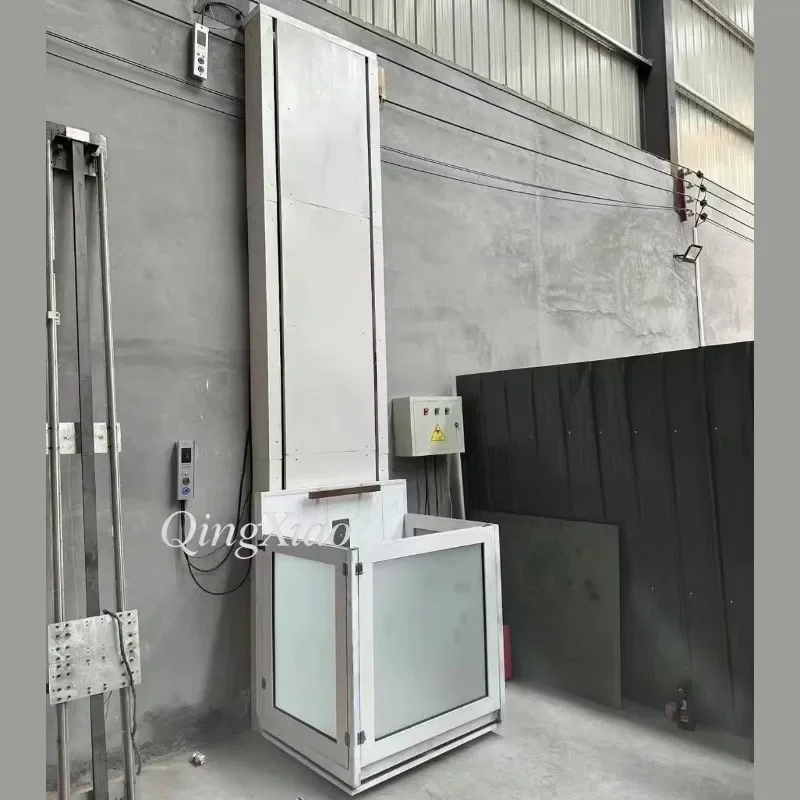 #Deposit Price Silent Hydraulic Lifting Platform 2 To 12M Adjustable Height Electric Cargo Lift Simple Operation Villa And Daily