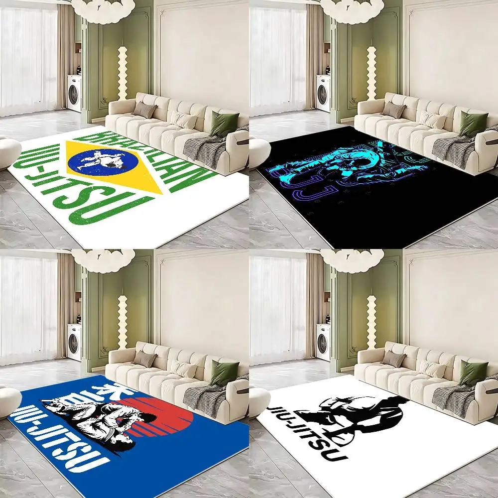 BJJ Brazilian Jiu Jitsu Floor Mat Bathroom Absorbent Mat Simple Door Dirt-resistant Mat Home Kitchen Mat