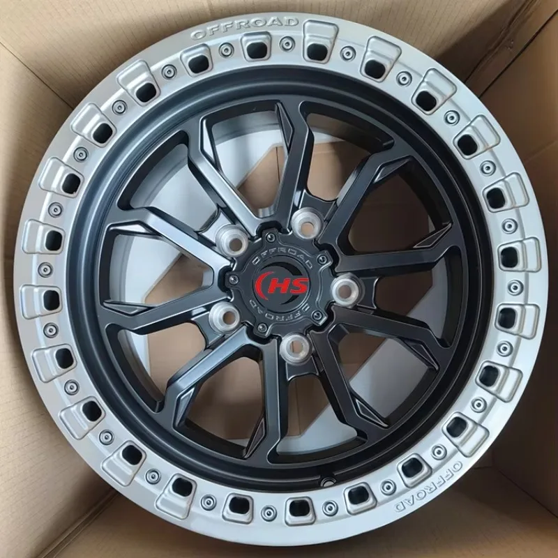 

Custom 17 18Inch Beadlock 4x4 5x139.7 5x127 Off-Road Truck Forged Wheels Rims for Land Cruiser LC100 LC200 LC150 LC300 LC70