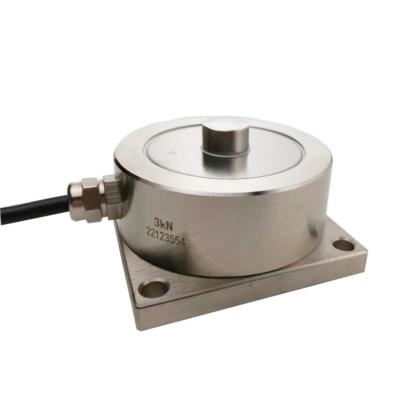 

Pan-cake Load Cell For Process Control Equipment Weighing Calibration Tool Fatigue Tests Benches Hydraulic Press Regulation