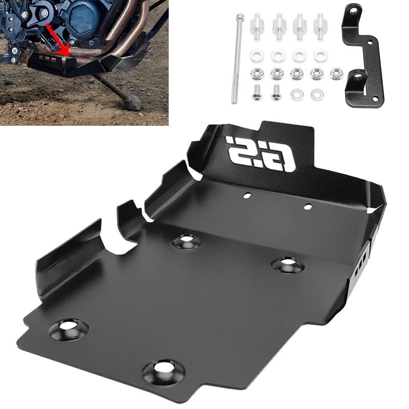 

For BMW F650GS F700GS F800GS F800GS Adventure 2008-18 Motorcycle Engine Base Chassis Guard Belly Pan Skid Plate Protector Cover