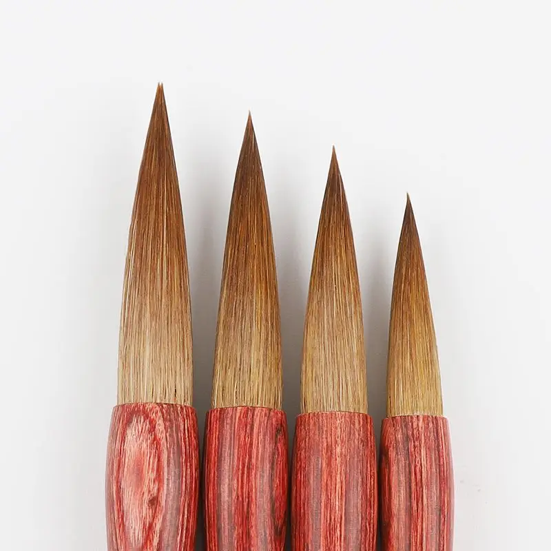 Mixed Hair Brush Chinese Calligraphy Set Regular Script Running Script Brush Pen Painting Lettering Calligraphy Set Caligraphy