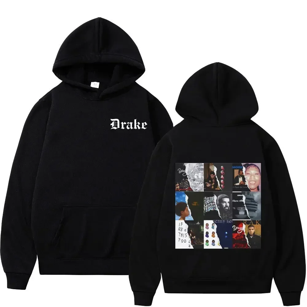 

Hot Rapper Printed Hoodie High Quality Fashion Oversized Pullovers Street Trend Hip Hop Hooded Sweatshirts Unisex