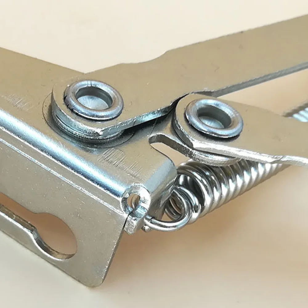 Premium 80 Degree Scissor Hinge Cabinet Door Lift Support Folding Sofa Mechanism Furniture Hardware Steel Connections