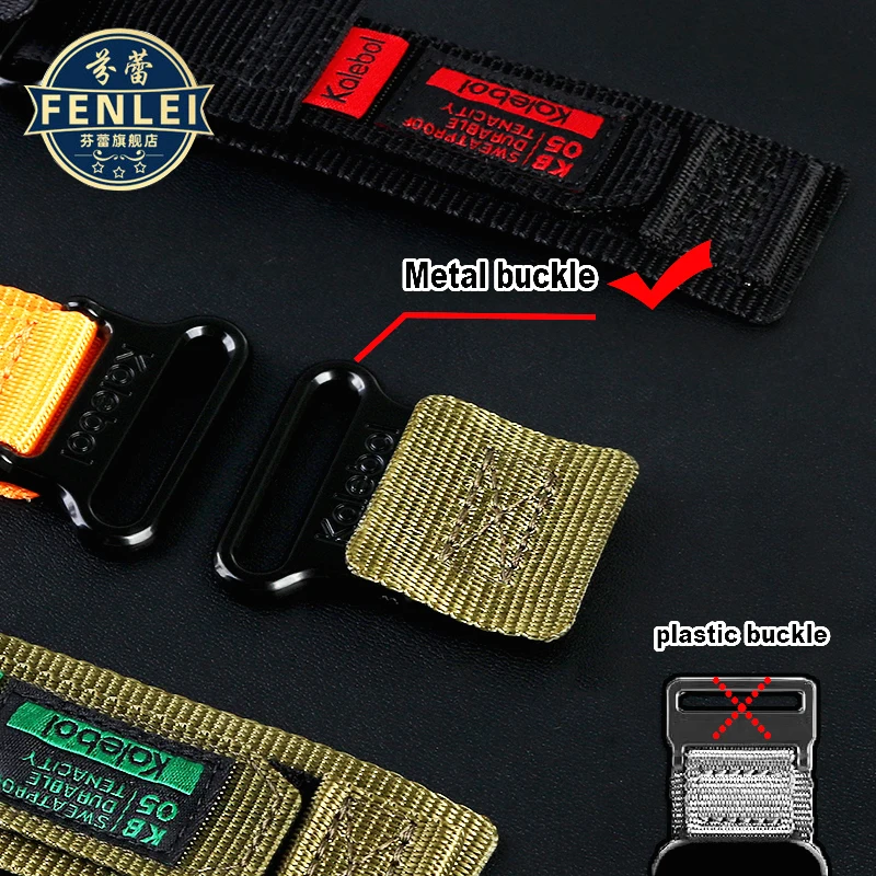 For Casio G-SHOCK Farmhouse Oak GA-2100 Casioak MOD Kit Watchband GM-2100/GA2100 GM110 Men Modified Nylon Strap Metal buckle 16