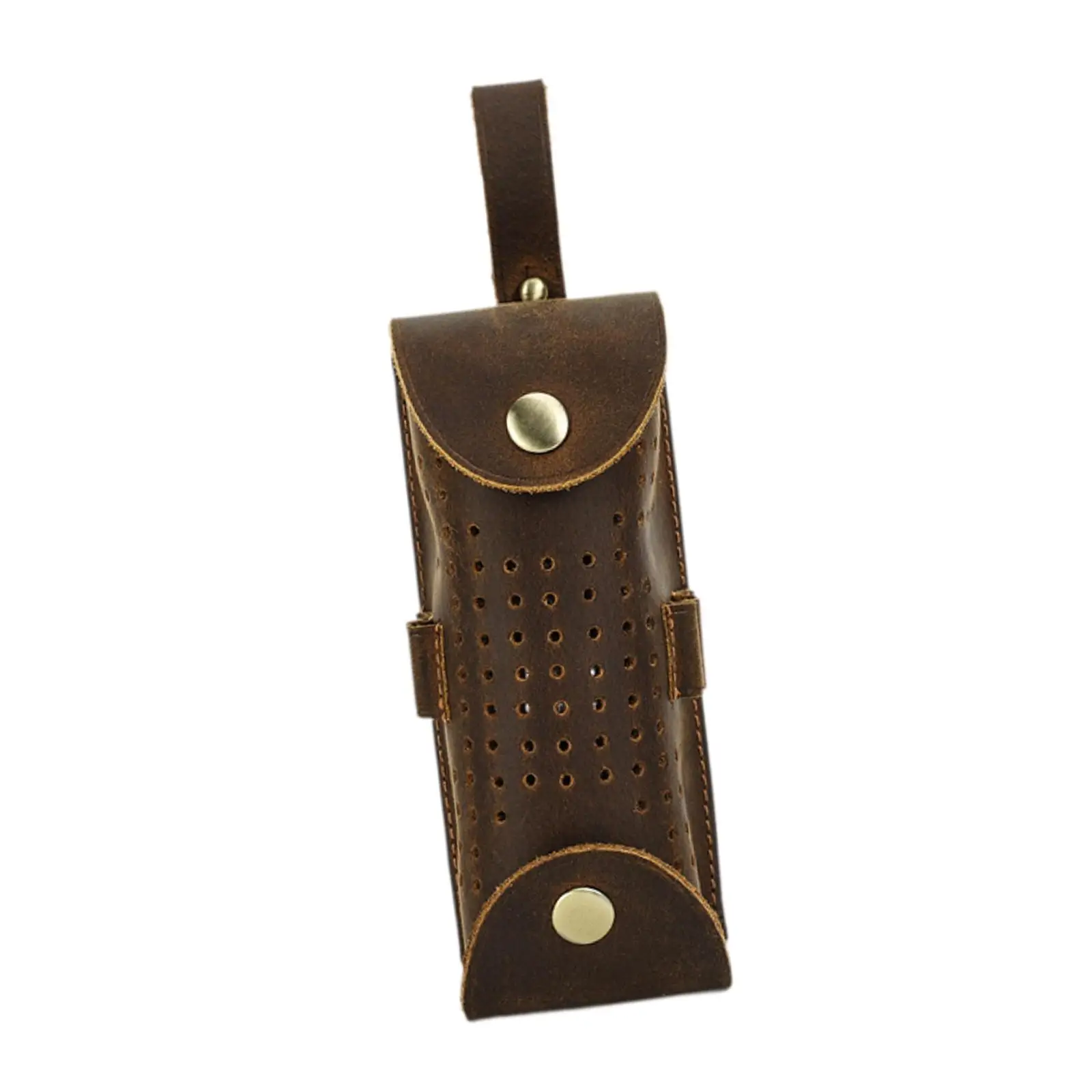 

Golf Tee Bag Portable Golf Bag Practical Sturdy PU Leather Golf Pouch Golf Ball Carry Bag for Men Women Adults Golf Supplies