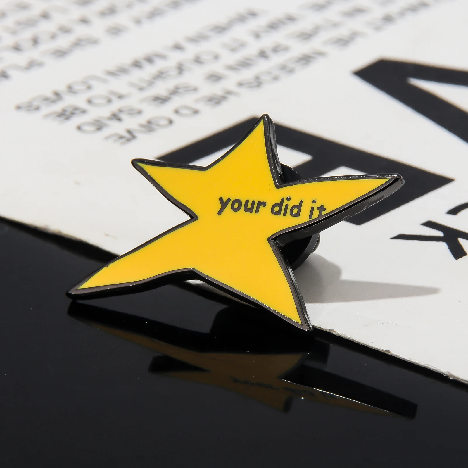 Your Did It Meme Star European American Fashion Enamel Pin Funny Metal Badge Brooch for Women Men Lapel Bag Jewelry Accessories