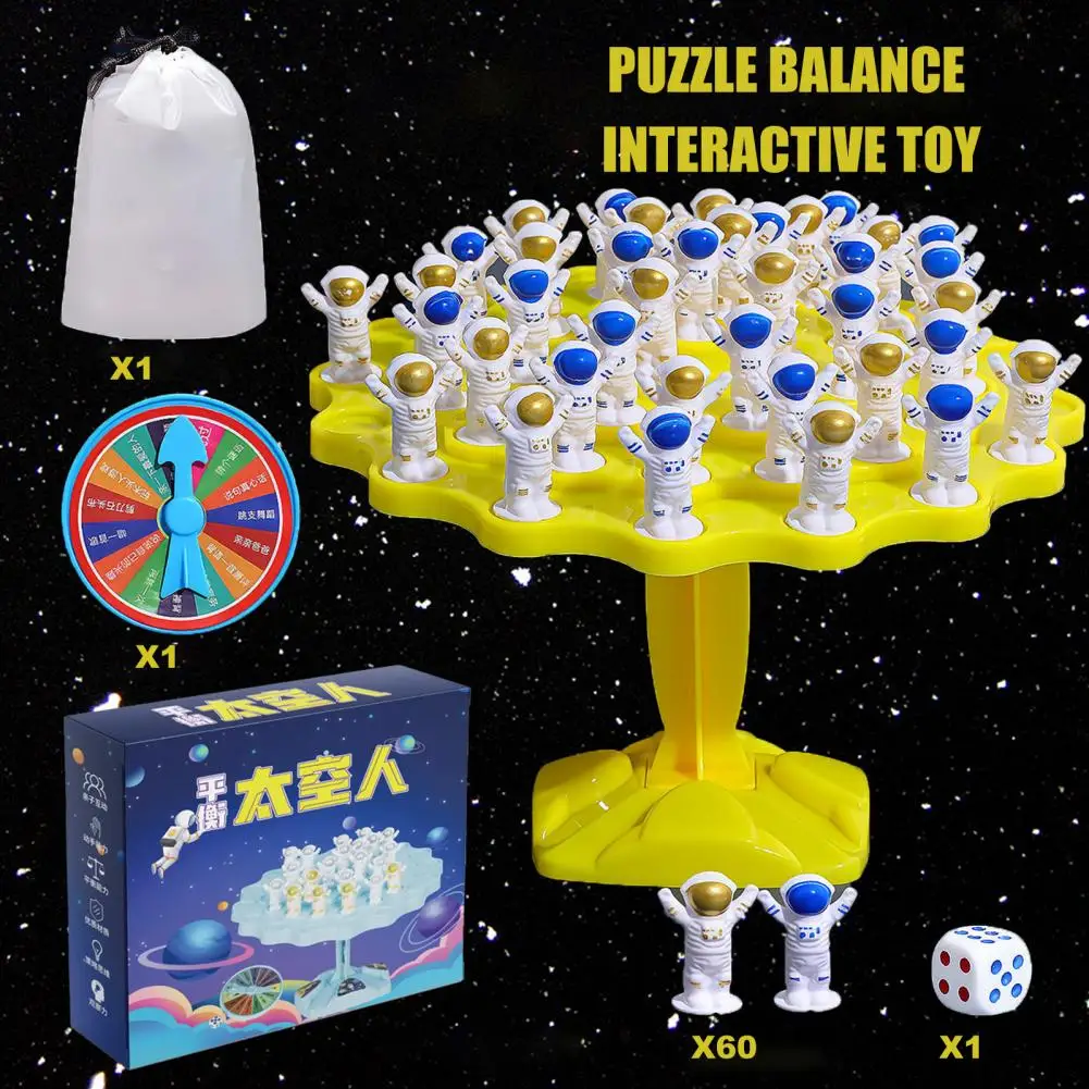 Balance Astronaut Board Game Balancing Game Astronaut Balance Board Game for Toddlers Educational Spaceman Toy for Fine for Boys