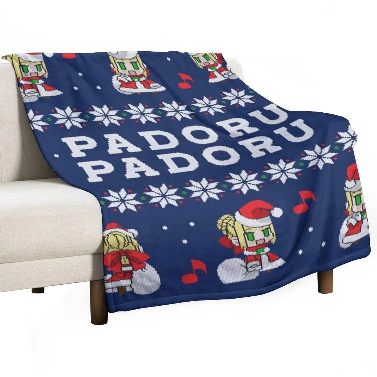 

PADORU PADORU Throw Blanket Loose Soft Plaid Blankets For Baby Blankets