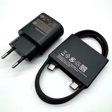 Samsung 25W Super Fast Charger PD USB Type C Adapter For Galaxy S25 S23 S24 S21 S22 Plus S20 Ultra A56 A55 A54 A34 A05 A05S A73