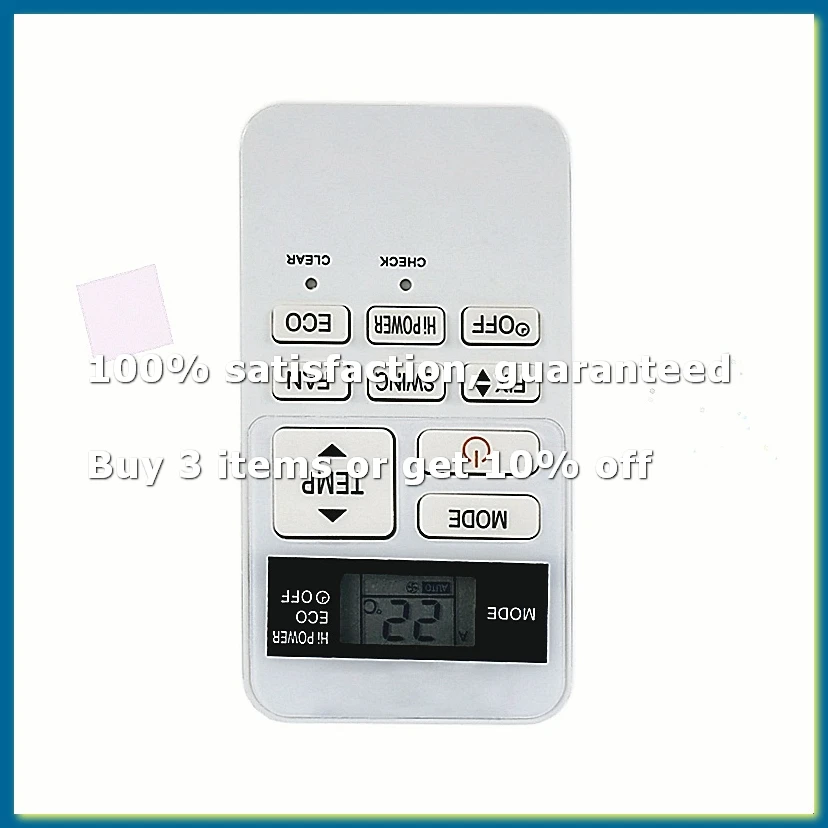 Remote Control Suitable for Air Conditioner RBC-ASX11E-C -07BKV-E 077SKV-E6 Remote Control English Version