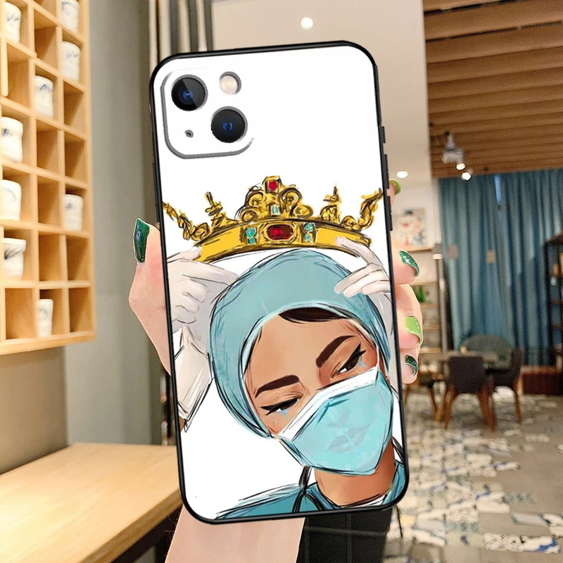 Medicine Doctor Nurse Phone Case For iPhone 11 12 13 14 15 16 Pro MAX 12 13 Mini X XR XS Max Plus Cover Coque