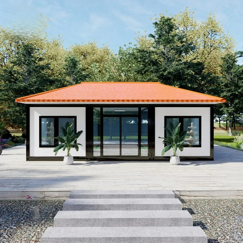 YG Customized Modern Prefab House 20ft Container Modular Portable Home Flat Pack Container House Tiny House Prefabricated Houses