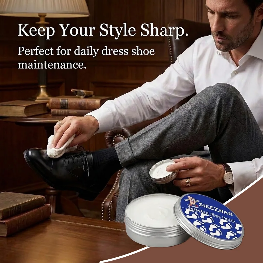 

100g Mink Oil Paste Premium Leather Conditioner for Boots Shoes Jackets Bags Softens Preserves and Waterproofs Care SIKEZHAN