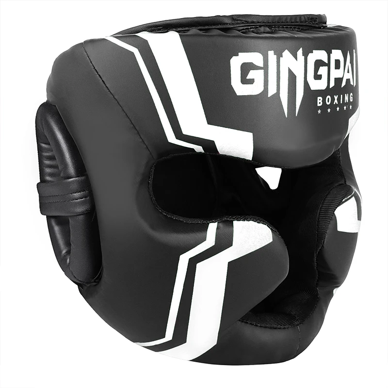 Promotie Boksen MMA Veiligheidshelm Hoofduitrusting Beschermers Volwassen kind Training Hoofddeksels Muay Thai Kickboksen Volledig bedekte helmen
