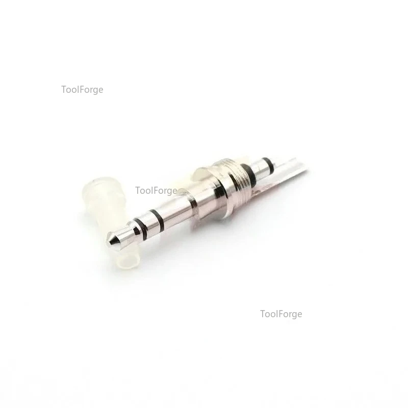10PCS Hifi 2.5mm 3.5mm 4.4mm Rhodium Plated Balanced Plug Welding For DIY Upgrade Sony Headphone Headset 4.4 Balance 5 Pole