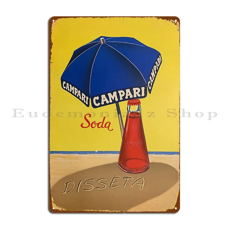 French Liquor Umbrella Poster Metal Sign Decoration Living Room Living Room Designs Garage Tin Sign Poster