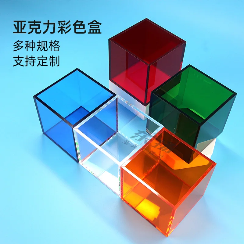 Clear Acrylic Display Case Table Toys Artifacts Display Storage Box Organizer Stand Dust Protection Action Figures Model Collect