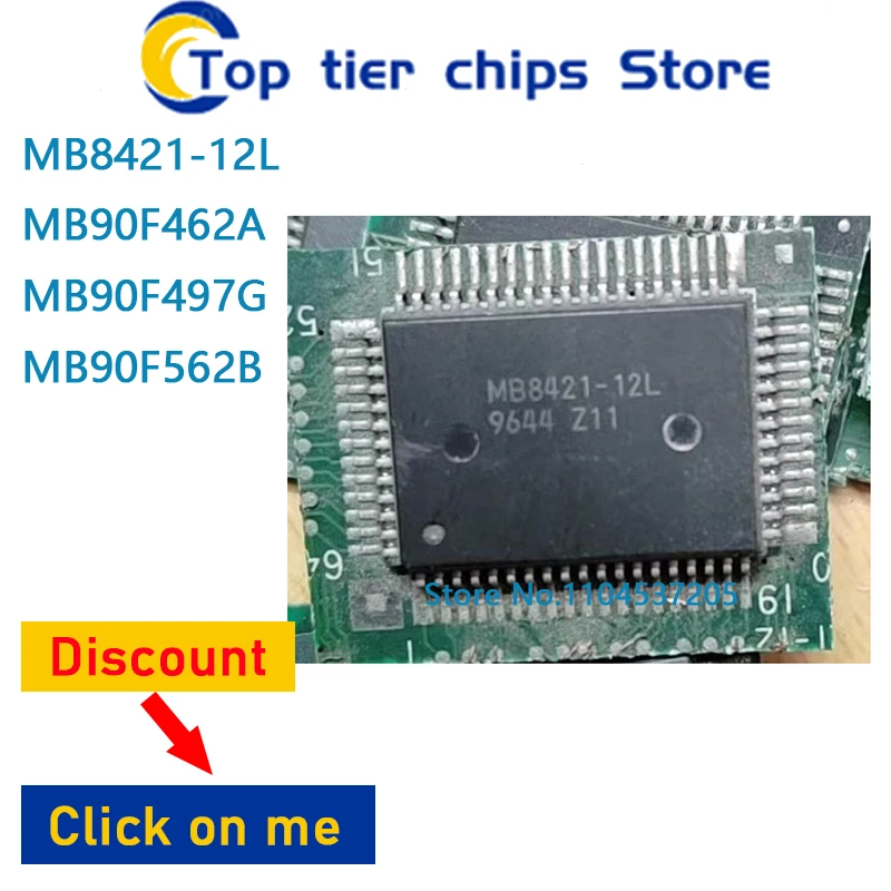 1PCS~5PCS/LOT  MB8421-12L MB90F462A MB90F497G MB90F562B QFP 100% NEW