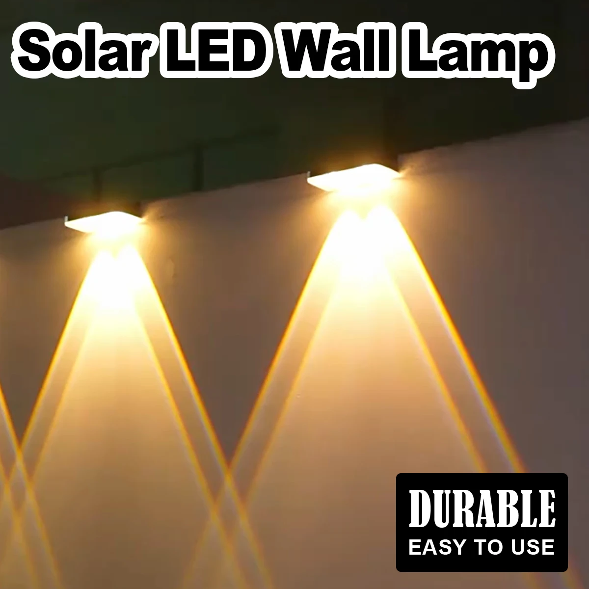 

Pop Solar Wall Light Led Outdoor Waterproof Garden Dimmable 3.7v 0.2w Mount House Lights Colorfull Automatic Courtyard Fence Was