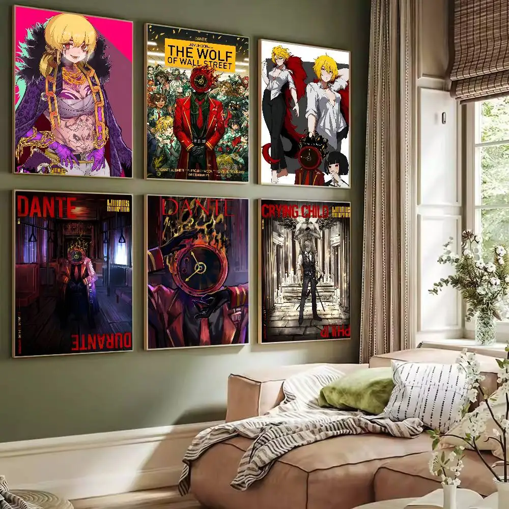 ملصق شركة فيديو جيم L-Limbus ملصق فني ذاتي اللصق مقاوم للماء ملصق ورق مقهى بار غرفة النوم ديكور جدران #2