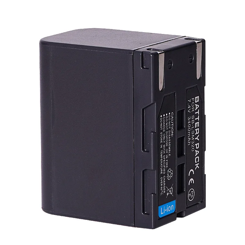 7.4V 3400mAh for Samsung SB-LSM320 SC-D362 D351 D453 DC161 Camera Batteries