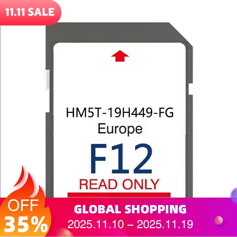 

Navi SD Card for Ford Car Sync2 F12 Kuga Mondeo S-Max C-Max Focus Sync 2 HM5T-19H449-FG Europe UK 2024 maps