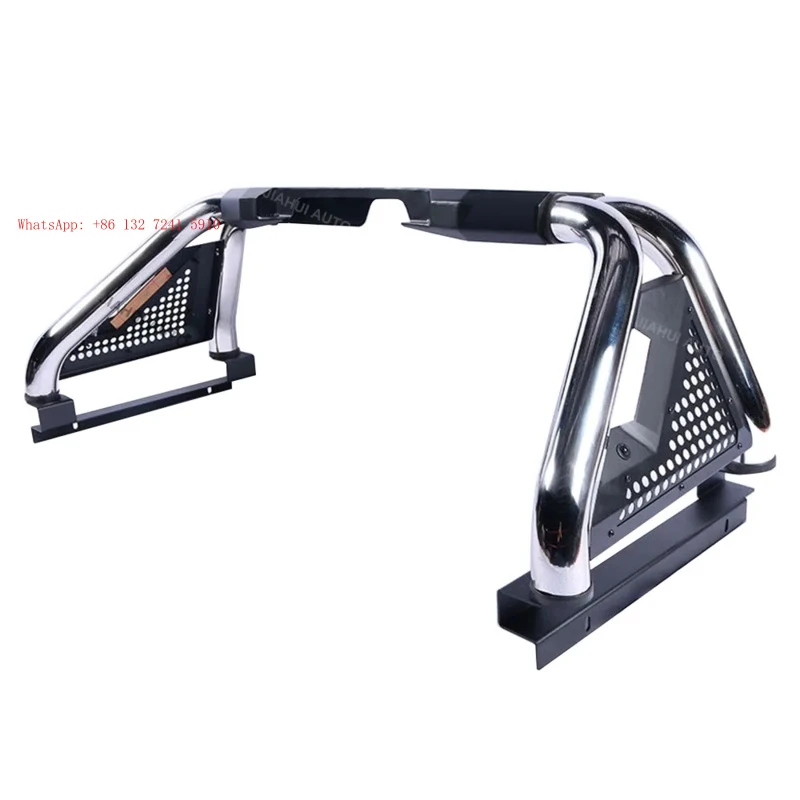 Factory direct sales For Universal SS Chrome Truck Roll Bar for Triton Hilux Revo Accessories