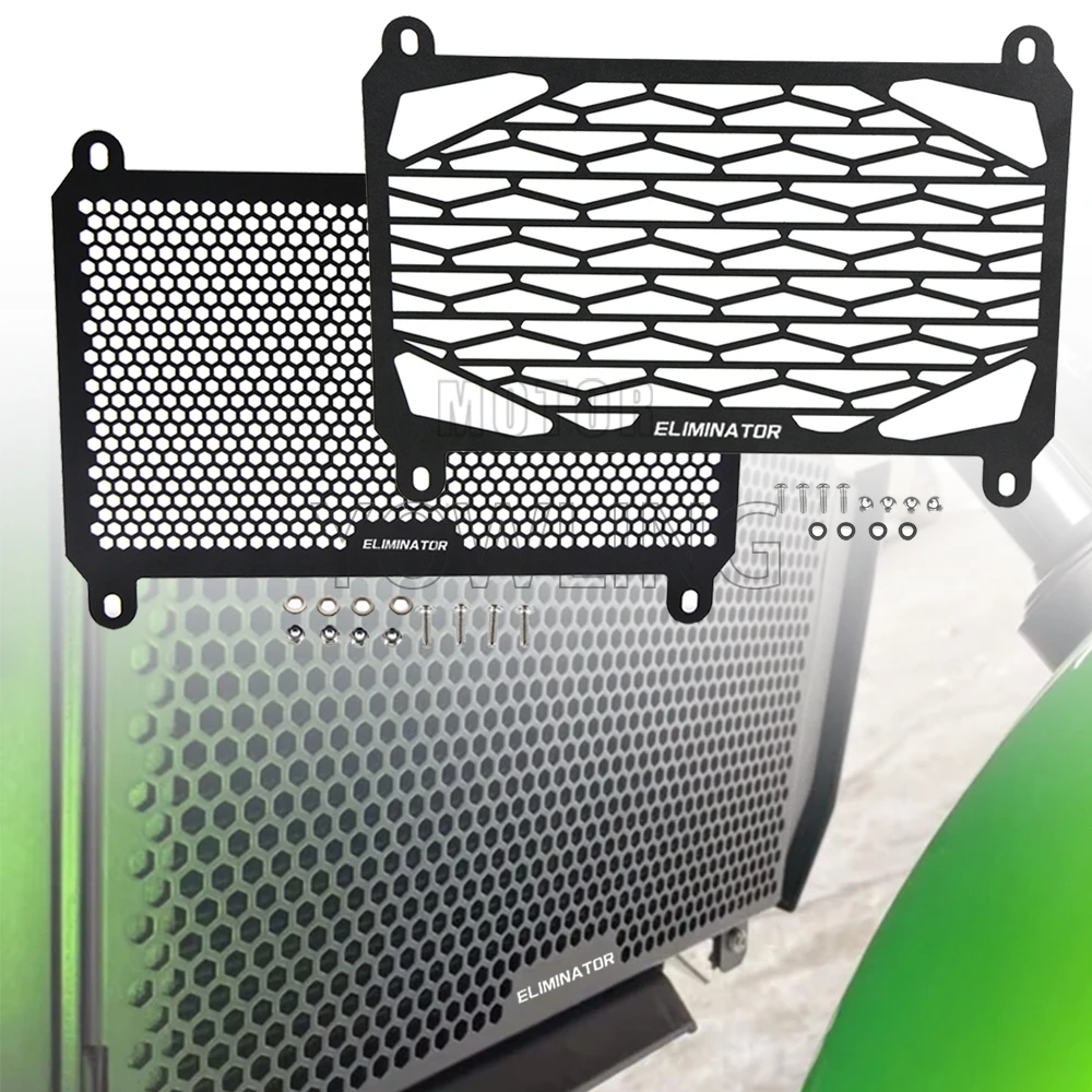 

Z500 Motorcycle Radiator Guard Protector Grille Cover Parts For Kawasaki Z400 Eliminator 400 450 Z 500 SE ABS 2023 2024 2025