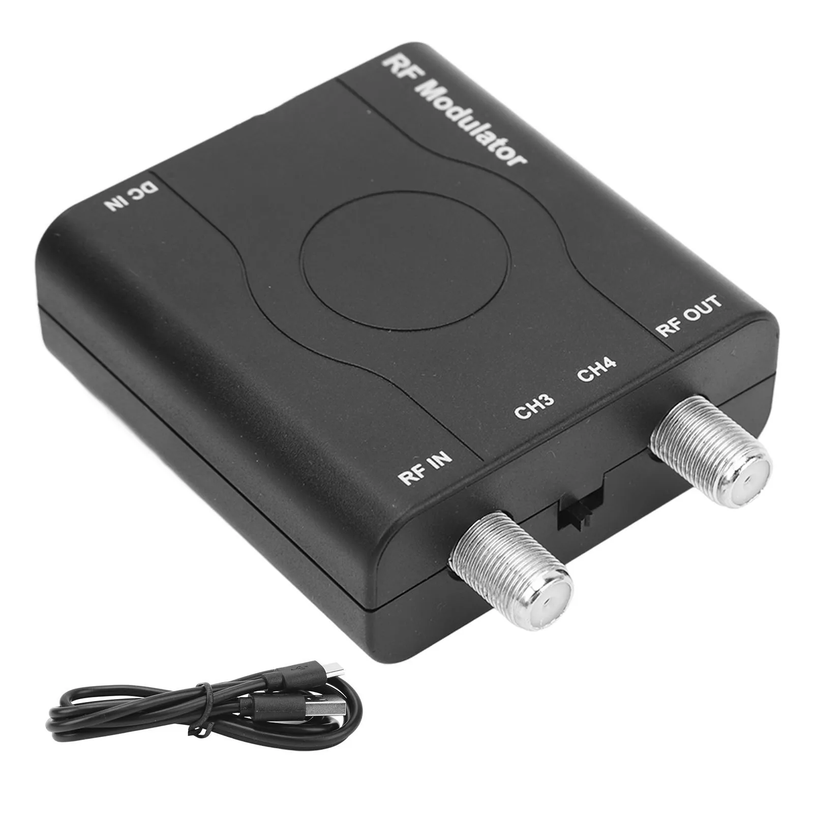 

HDM61 HD Multimedia Interface to RF Modulator Support NTSC Format Output 1080P PLL Control of VHF Operating Frequency RF new