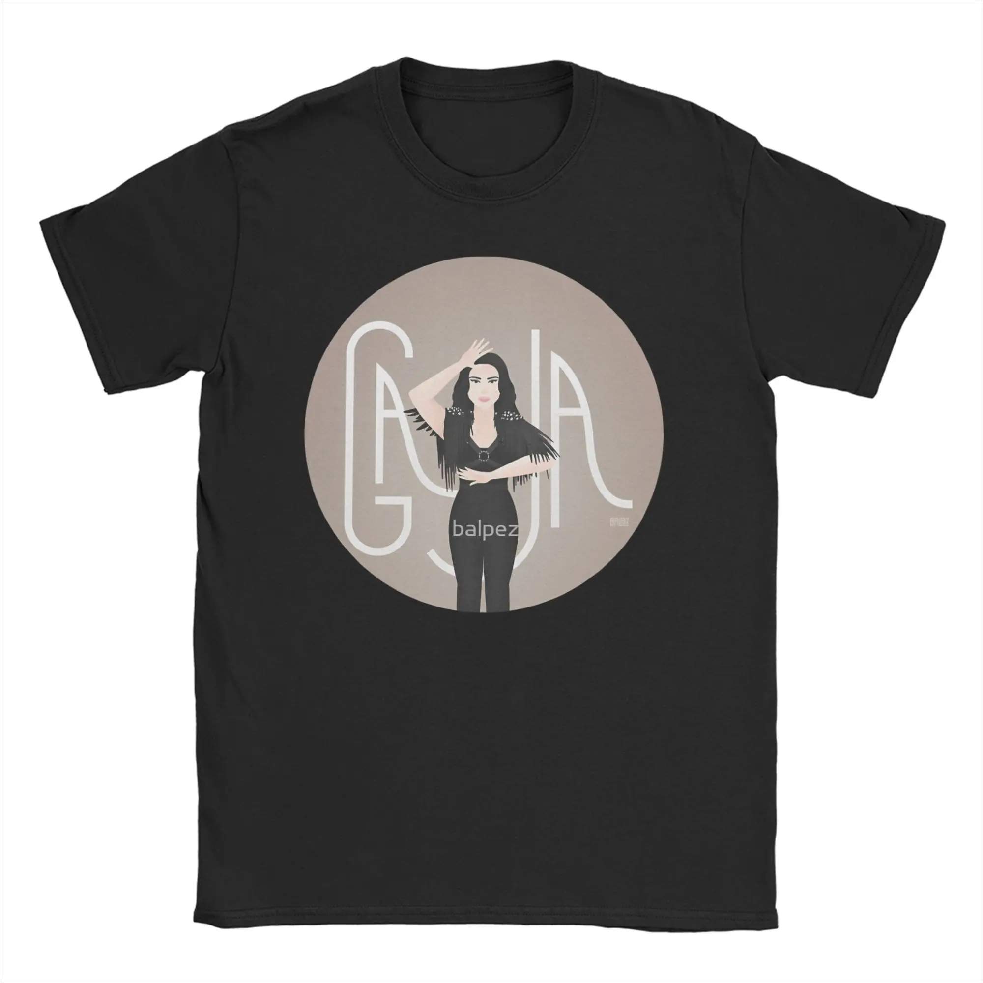 

Oversized T Shirt Summer Justyna Steczkowska Gaja Hippie T-Shirts Eurovisions 2025 Cotton Tshirt Men Casual Short Sleeve Tees