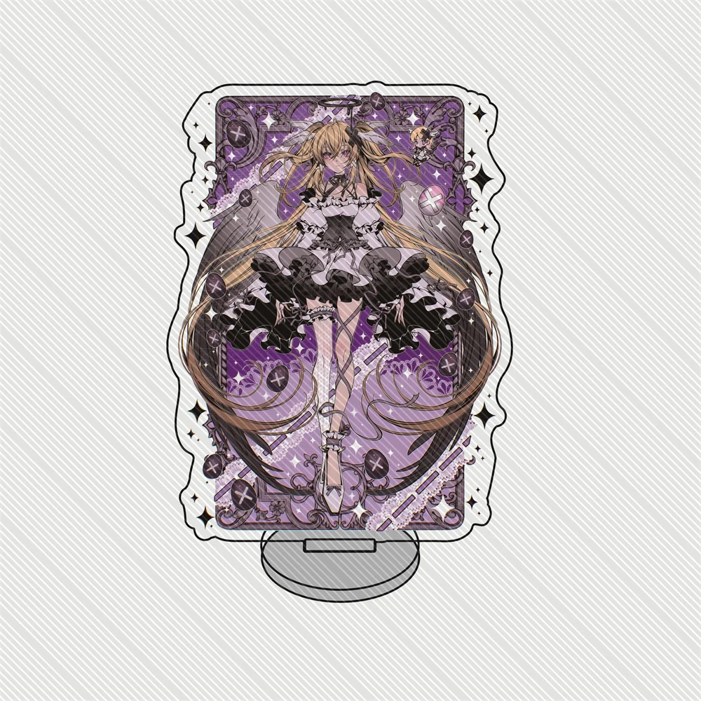 15CM الساخن أنيمي شوجو شارا! لطيف الاكريليك حامل نموذج تأثيري شخصيات زخرفة اكسسوارات عيد الميلاد جمع الهدايا #3