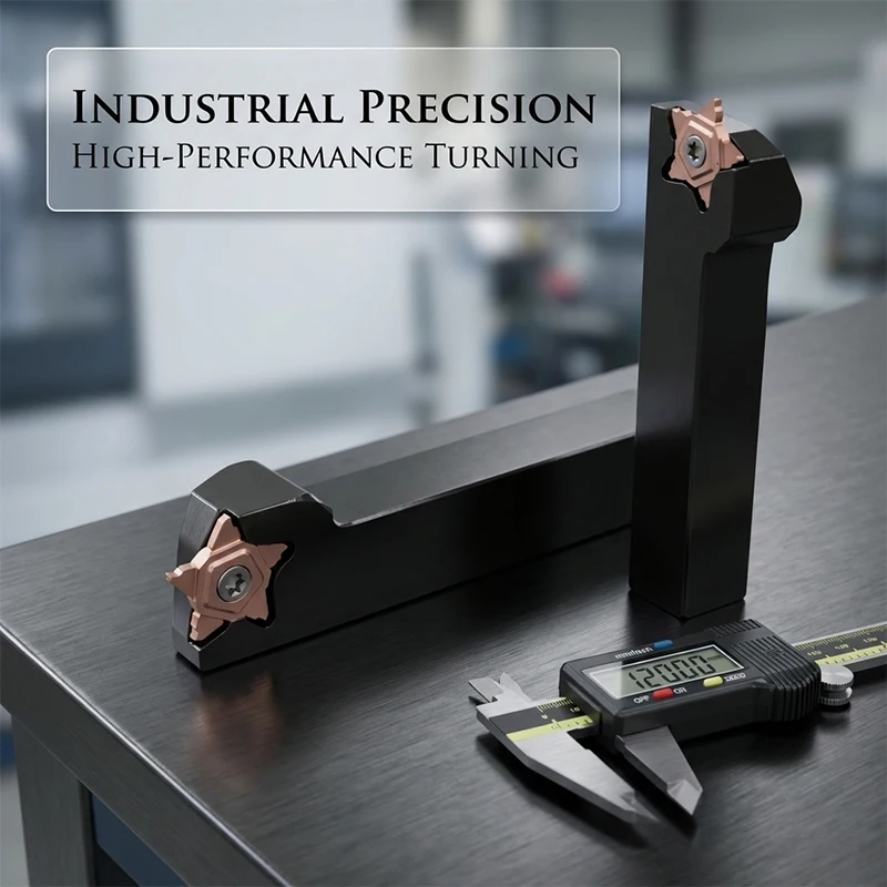 External Face Grooving PCHR Vertical Mounted Pentagonal Grooving Tool Holder 10 12 16 20 25mm for PEN24 Series Carbide Insert