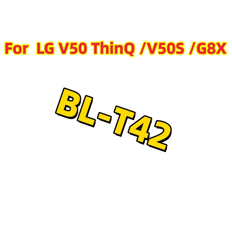 100% New High Quality BL-T42 Large Capacity Battery For LG V50 ThinQ/V50S/G8X Batteries Fast Shipping+Tools
