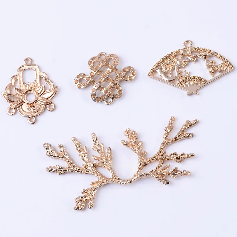DIY Chinese style accessories hairpin step new alloy series pendant handmade jewelry directly from the manufacturer