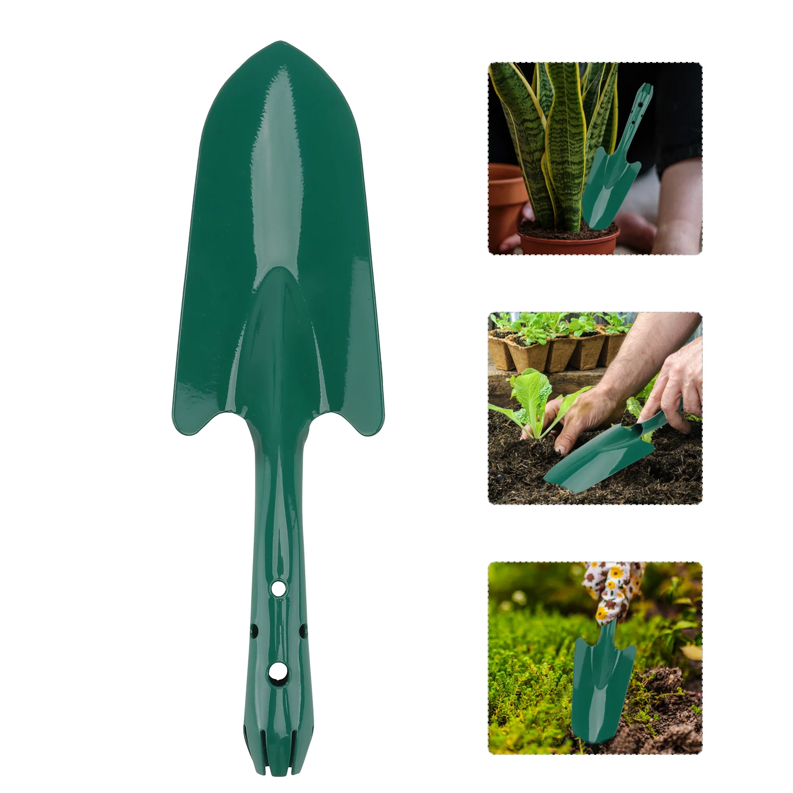 Small Steel Child Childrens Toys Grass Planting Gardening Shovels Portable