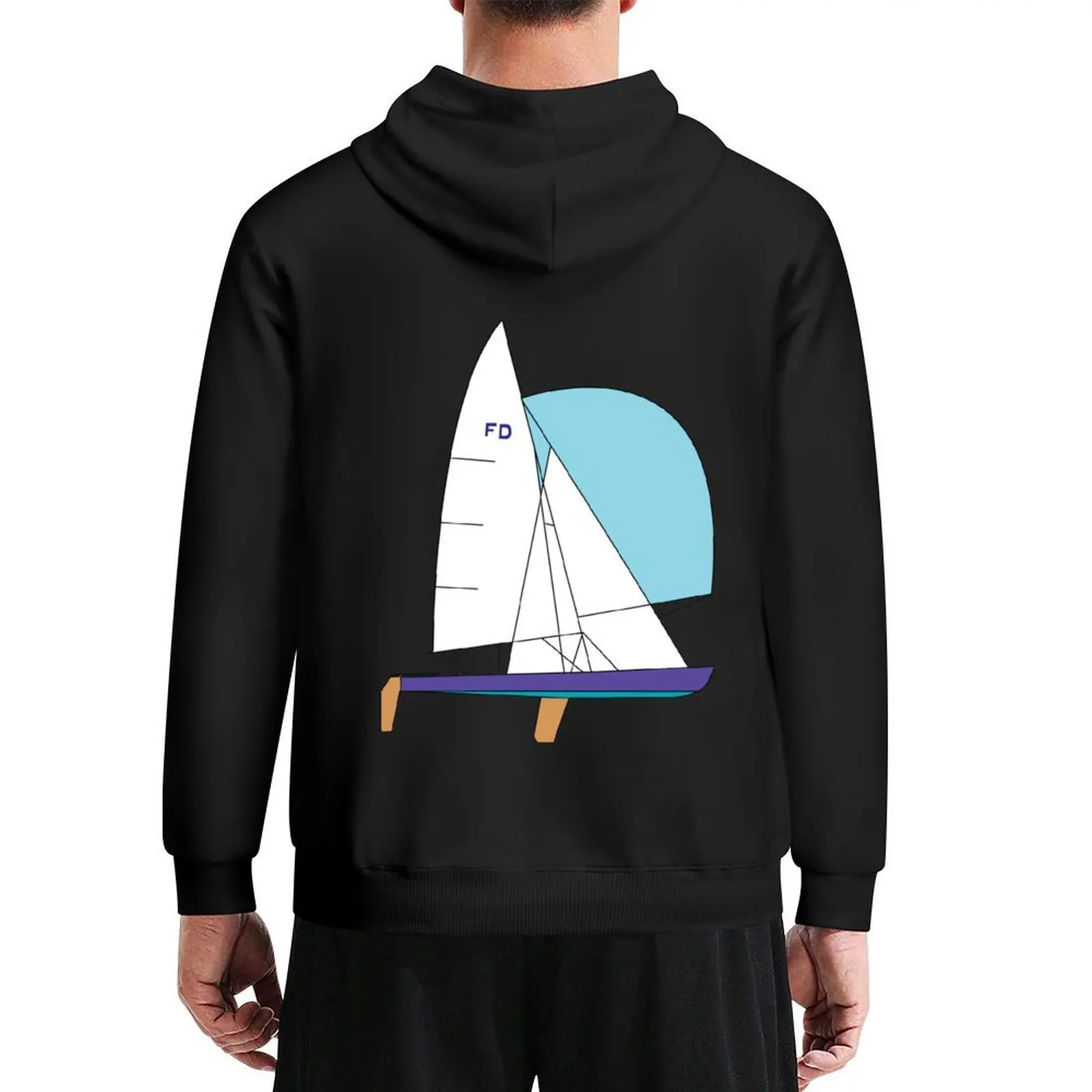 

Flying Dutchman Sailboat Hoodie mens clothing blouse mens designer clothes men wear hoodie oversize
