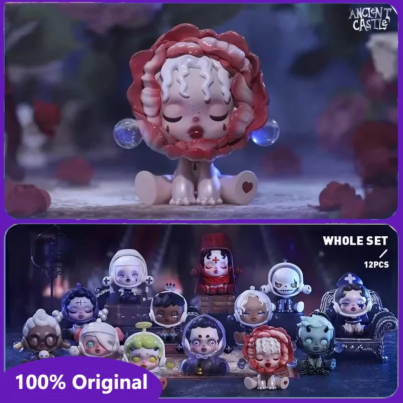 

Original SkullPanda Ancient Castle Serie Anime Blind Box Surprise Box Original Action Figure Cartoon Model Gift Toys Collection