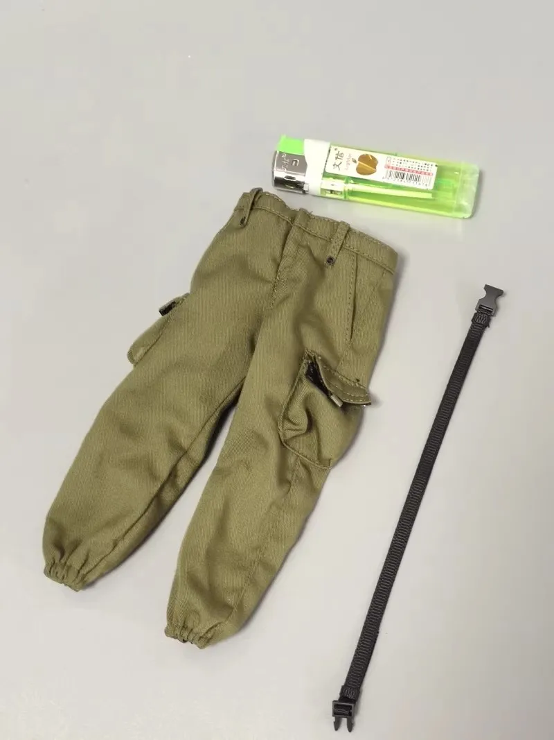 

Модные современные брюки для куклы-солдата 1/6 с поясом и аксессуарами для 12-дюймовых фигурок, для коллекционирования и творчества (DIY)