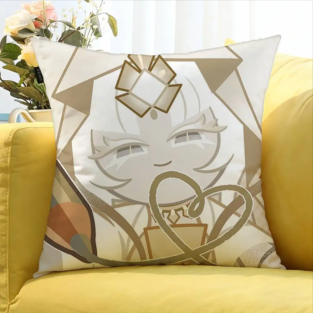 M-Mystic F-Flour Cookie  Various Sizes Square Pillow Case For Car Home Bedchamber Decor
