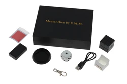 Mental Dice 2.0 Real Dice,Wireless charging,prediction props Street Close Up Accessories Illusion Magic Tricks gimmick