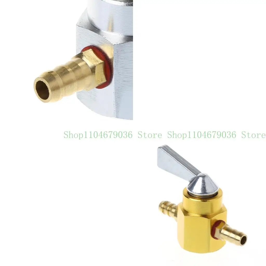 

652F Motorcycle On-OFF Petcock Switch Stainless Steel Petrol Switch