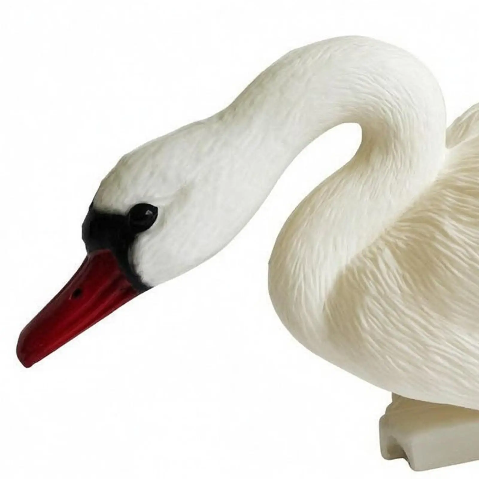 Swan Statue Swan Decoy Garden Decor Swimming Sculpture for Fields Pool Lawn Decoration