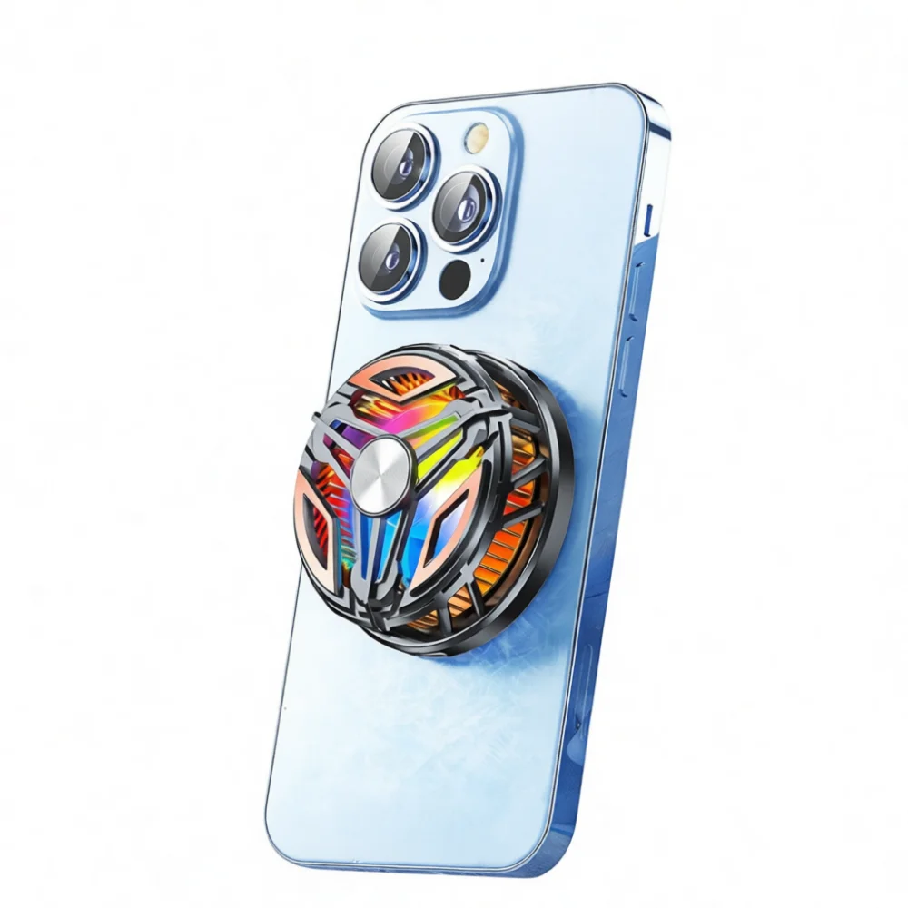 Semiconductor Phone Cooler Magnetic Radiator For Gaming Live Streaming Cooling Fan Smartphone Tablet Cooler Portable Radiator