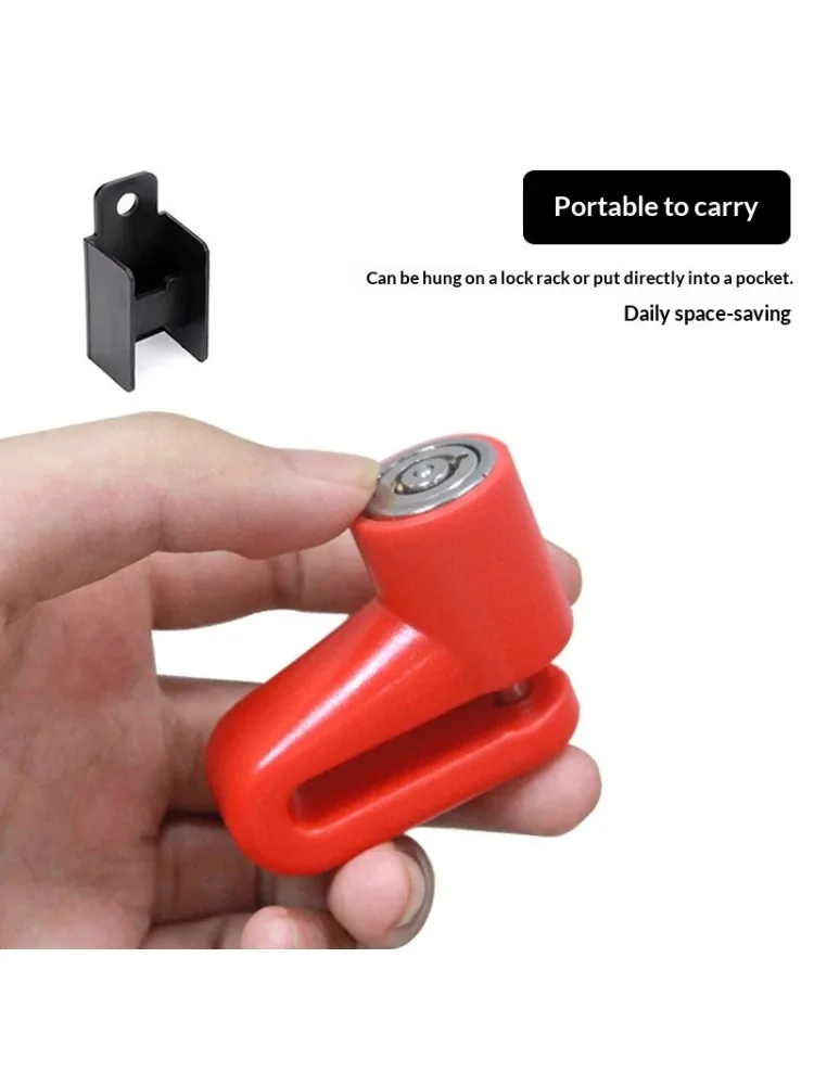 AliExpress NONE Anti-Theft Disc Brake Lock Waterproof Portable Security Safety Lock for Bike Scooter & Electric Bicycle with Key Theft Protec