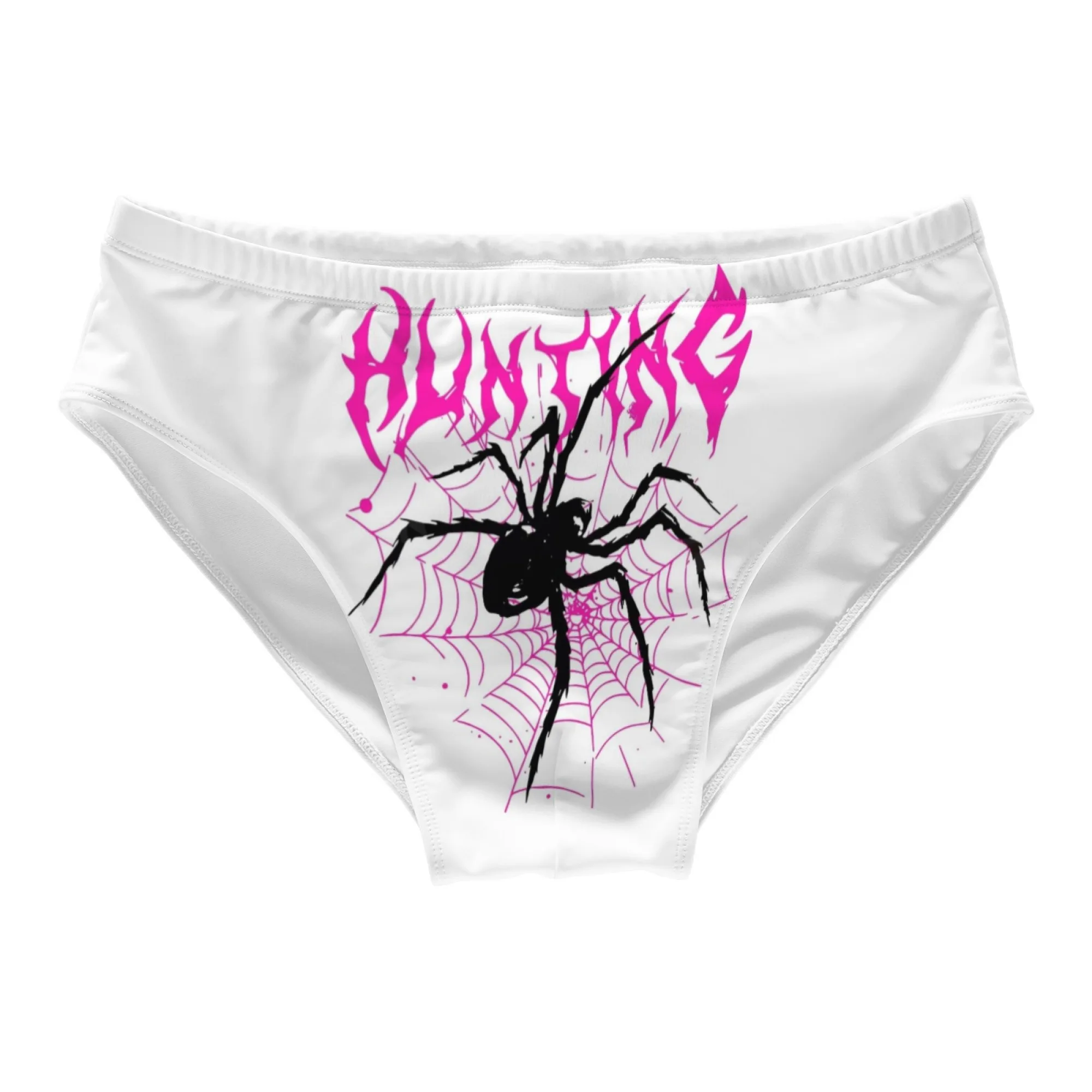 Punk Style Horror Men's Swimming Trunks Personality Spider Non-slip Briefs Breathable Surfing Vacation Shorts Bikini Swimsuit - view 5