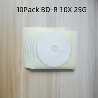 10 discos grabables en blanco imprimibles BD-R de 12cm 10X 25G