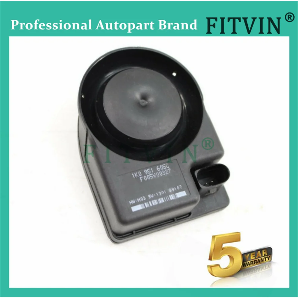 1K0951605C 1K8951605A 1K8951605B Efficient ConvenientCar Security Alarm Siren Speaker Horn for VW Audi Porsche Excellent Quality
