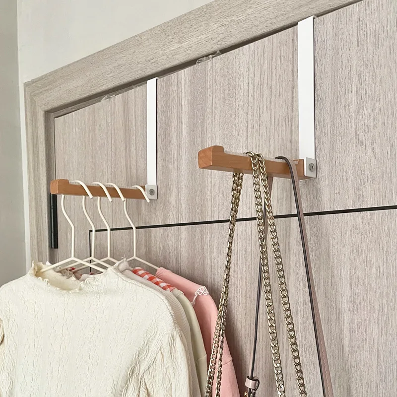 

Hooks Over the Door for Hanging Bag Coat Towel Hats Foldable Clothes Hanger Organizer Rack Bathroom Stoage Hooks Hangers Holder